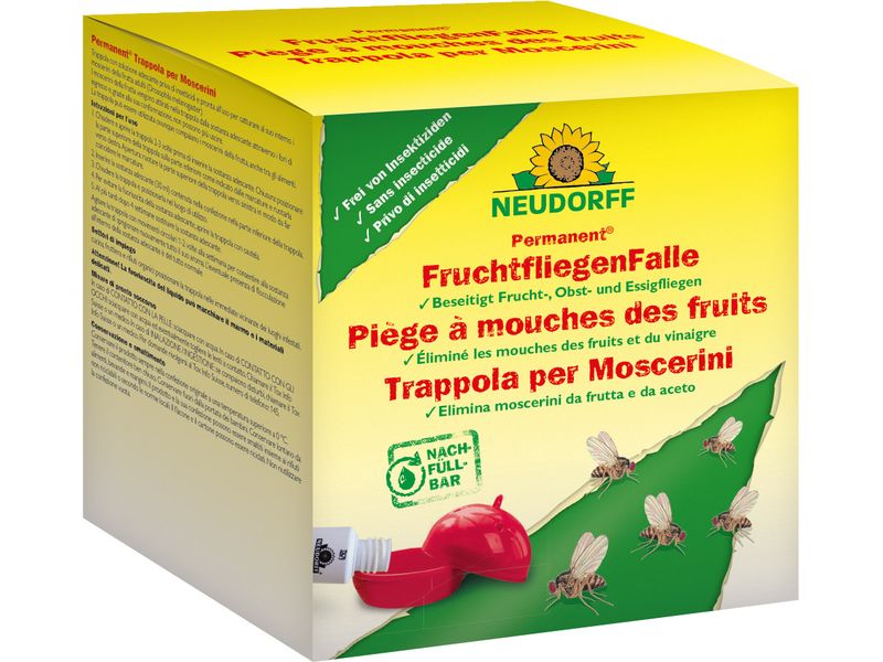 Neudorff Permanent FruchtfliegenFalle 1 Stück Insektenfalle