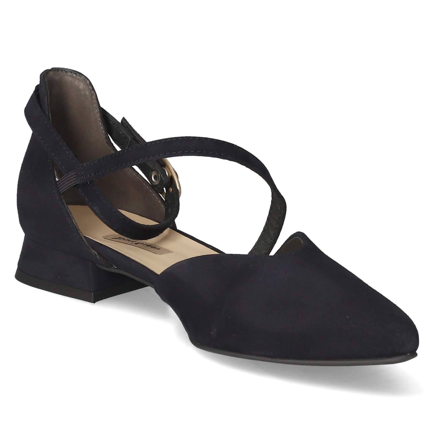Paul Green Riemchenpumps  - blau
