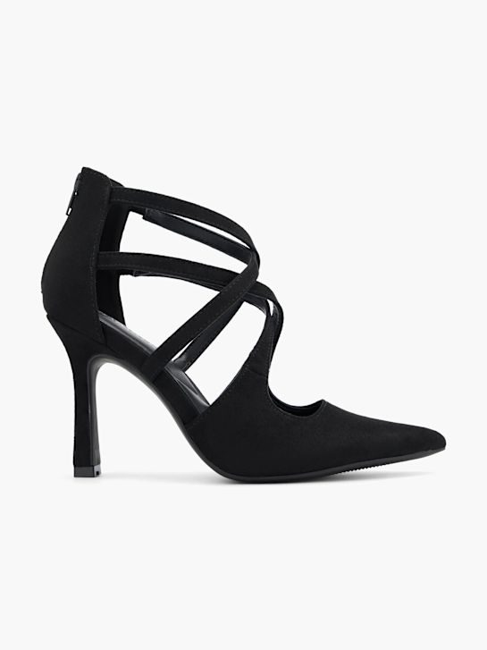 Graceland Spangenpumps Schwarz