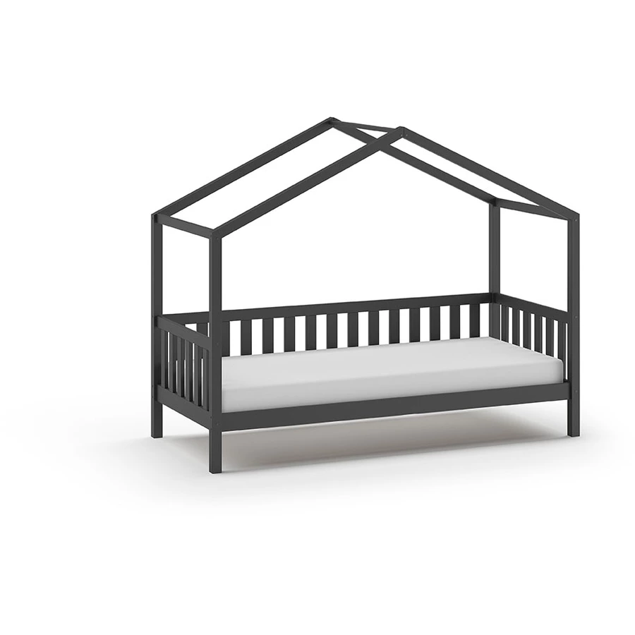 VIPACK Hausbett Dallas 90 x 200 cm anthrazit