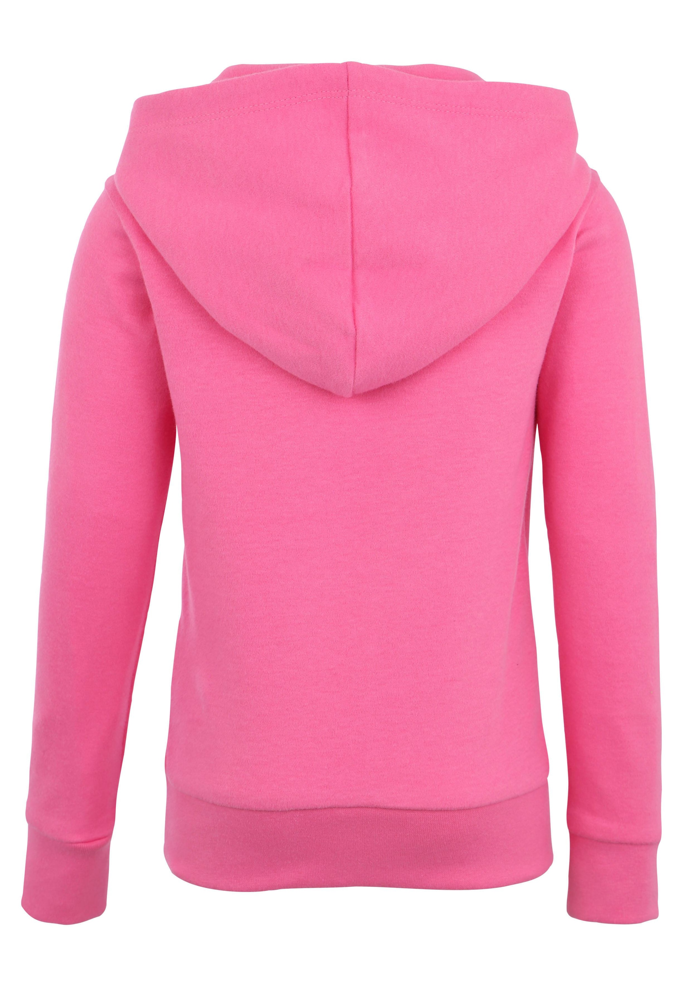 KIDSWORLD Langarmshirt »EINHORN Regenbogen« Langarm,  Basic-Passform,  bedruckt,  aus Baumwolle