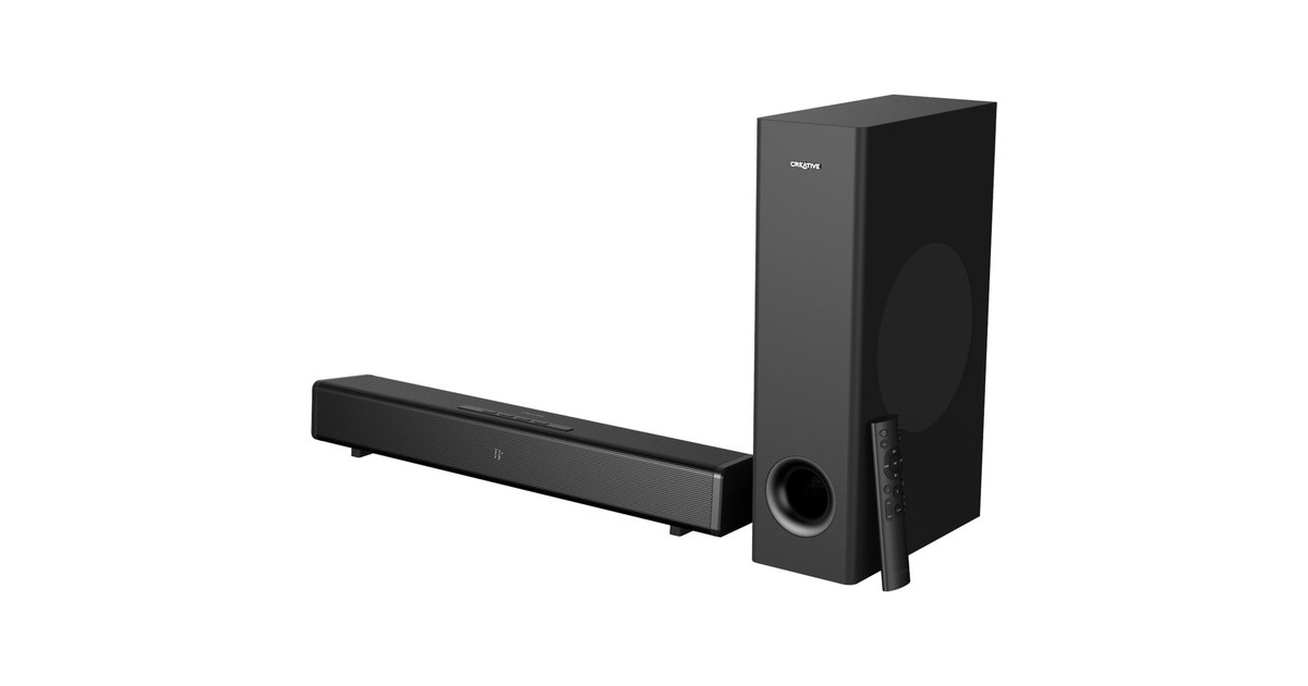 CreativeStage 360 soundbar  (Zwart, Bluetooth, HDMI, Dolby Atmos)