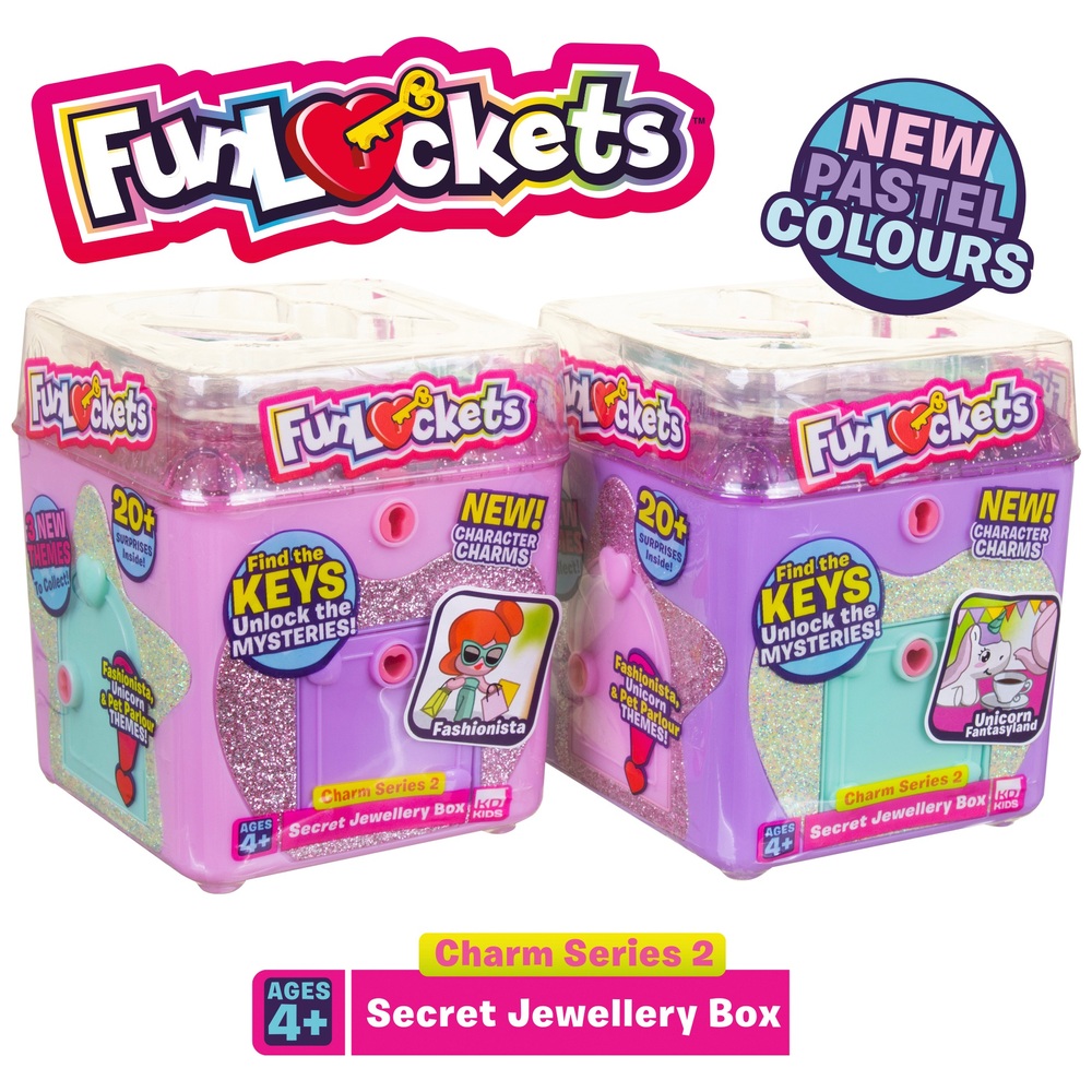 Funlockets Schmuckkästchen Serie 2, sortiert