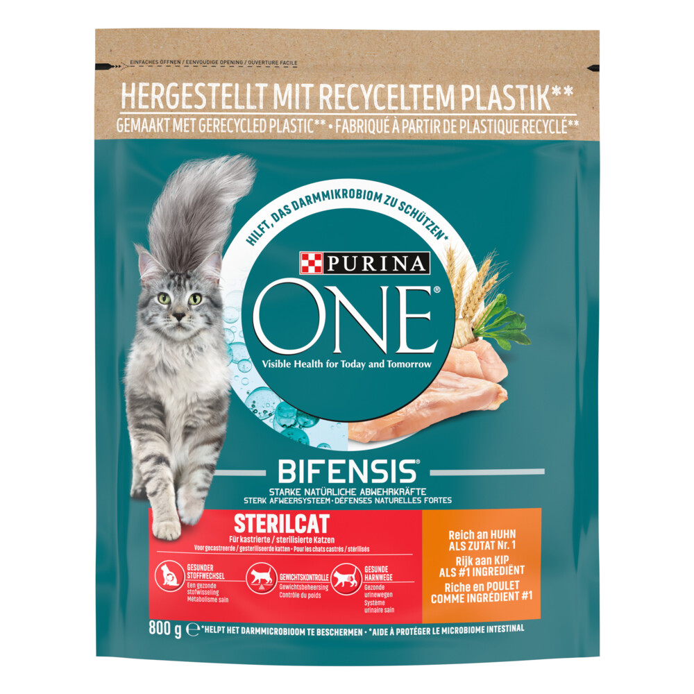 Purina ONE Adult Sterilcat Kip - Tarwe800 gr