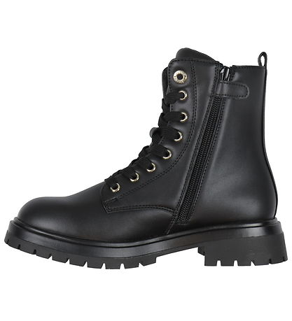 Tommy Hilfiger Stiefel - Lace-Up - Schwarz