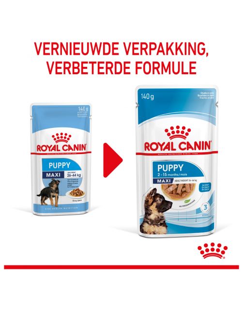 Royal Canin Maxi Natvoer - Puppy-Hondenvoer - 140 g