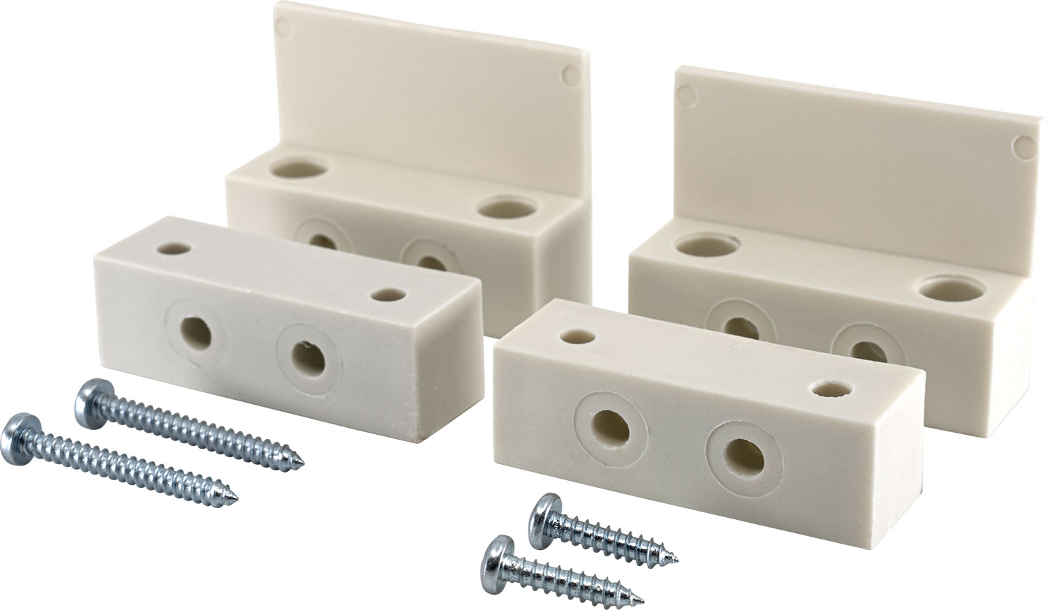 Thitronik Montageadapter weiß