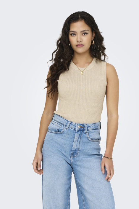 Jacqueline de Yong beige dames top