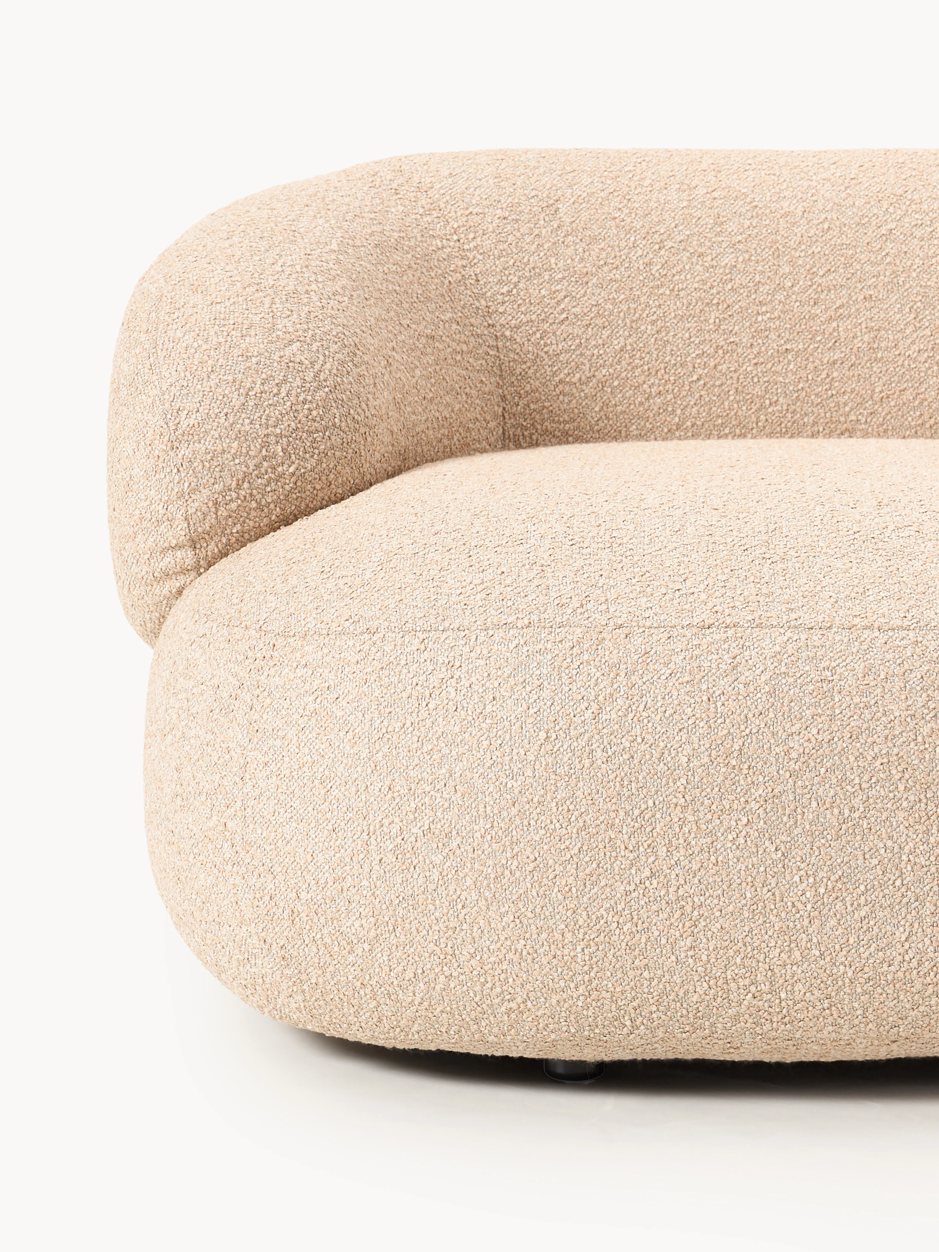 Bouclé bank Alba (4-zits)