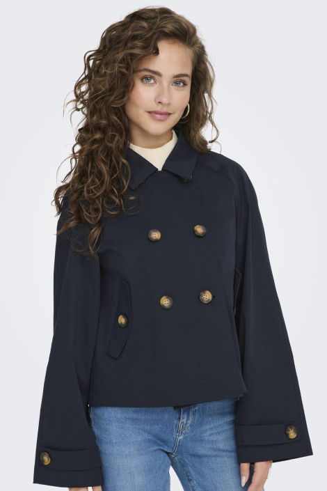 Only blauwe dames jas