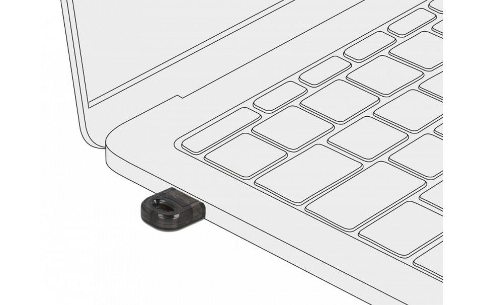 USB-Bluetooth-Adapter 61012 USB 2.0 - Bluetooth 5.0USB-zu-Bluetooth-5.0-Adapter