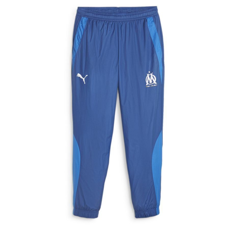 Marseille Bas de Survêtement Avant-Match Woven - Bleu
