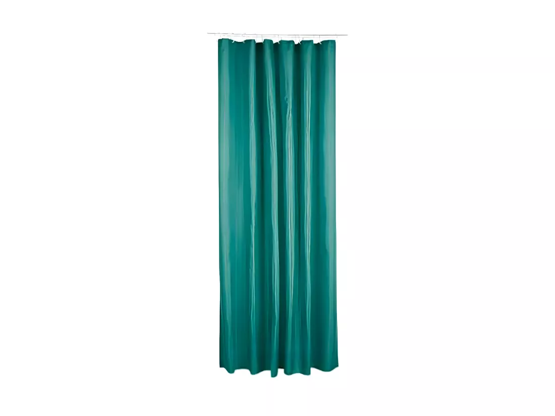 Rideau de Douche Polyester 180x200cm Émeraude