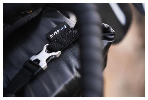 Sacoche de Guidon Etanche Riverside 5 à 15L Noir