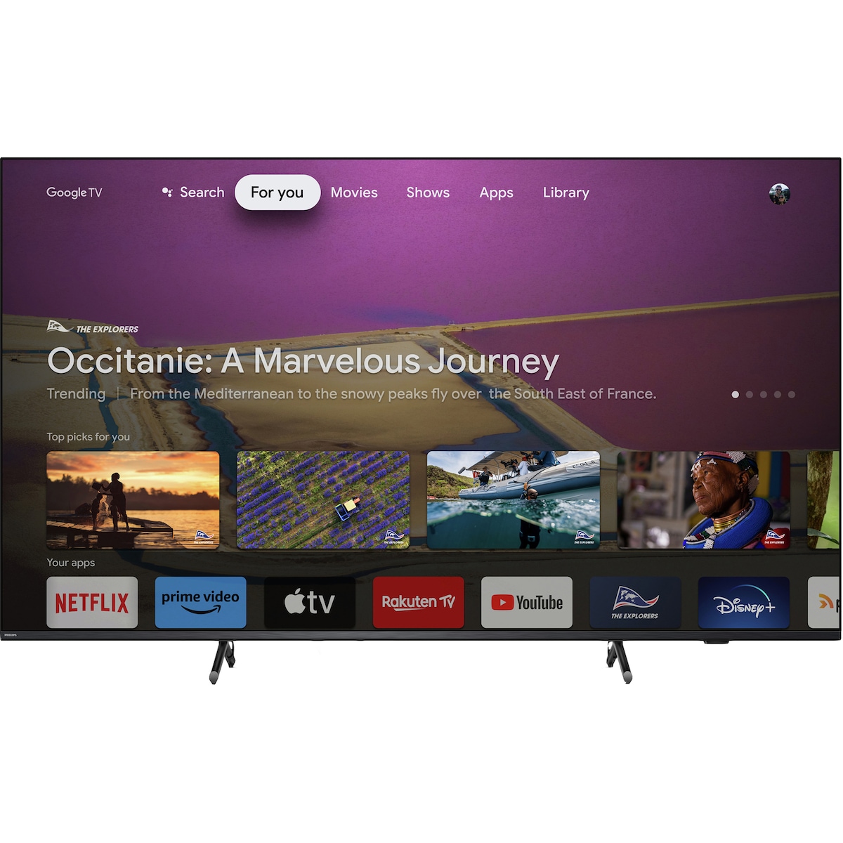 Philips 75” The One PUS8848 4K LED Smart TV (2023)