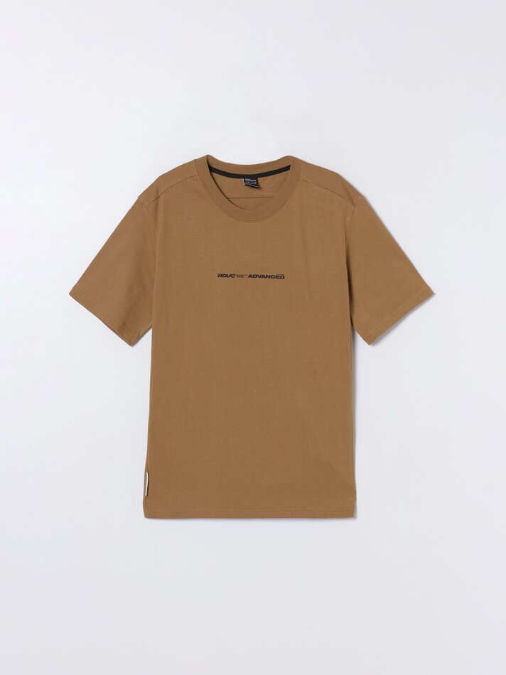 Camiseta estampada - Bege