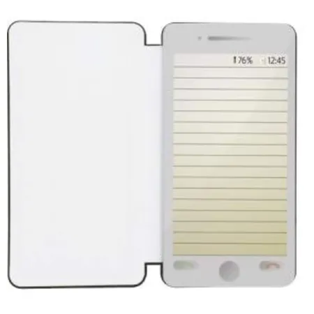 BRUNNEN Haftnotizblock Fun Collection, Smartphone-Design, ca. 6 x 12cm, 50 Blatt