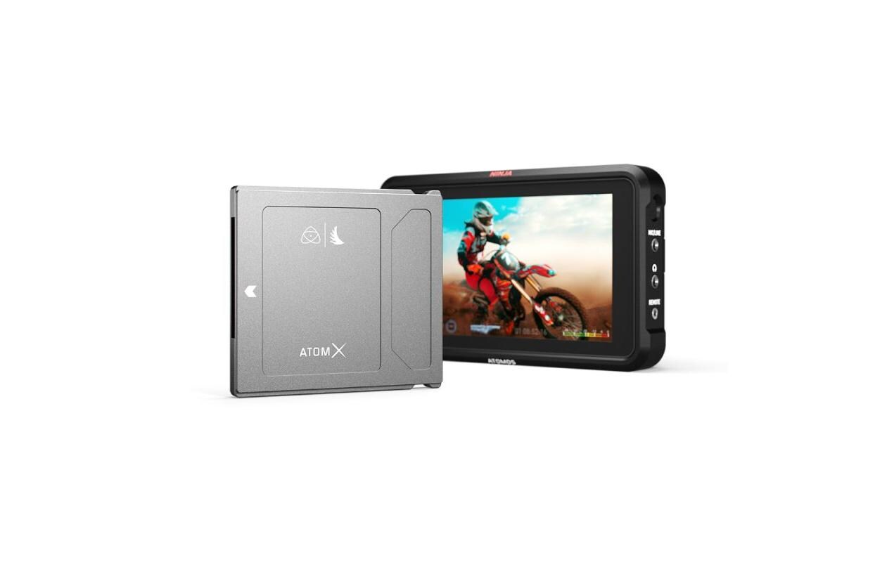 Festplatte ATOM X SSDmini 2 TB by Angelbird<br>AtomX SSDmini mit 2 TB Kapazität – für bis zu 8K30p ProResRAW zertifiziert