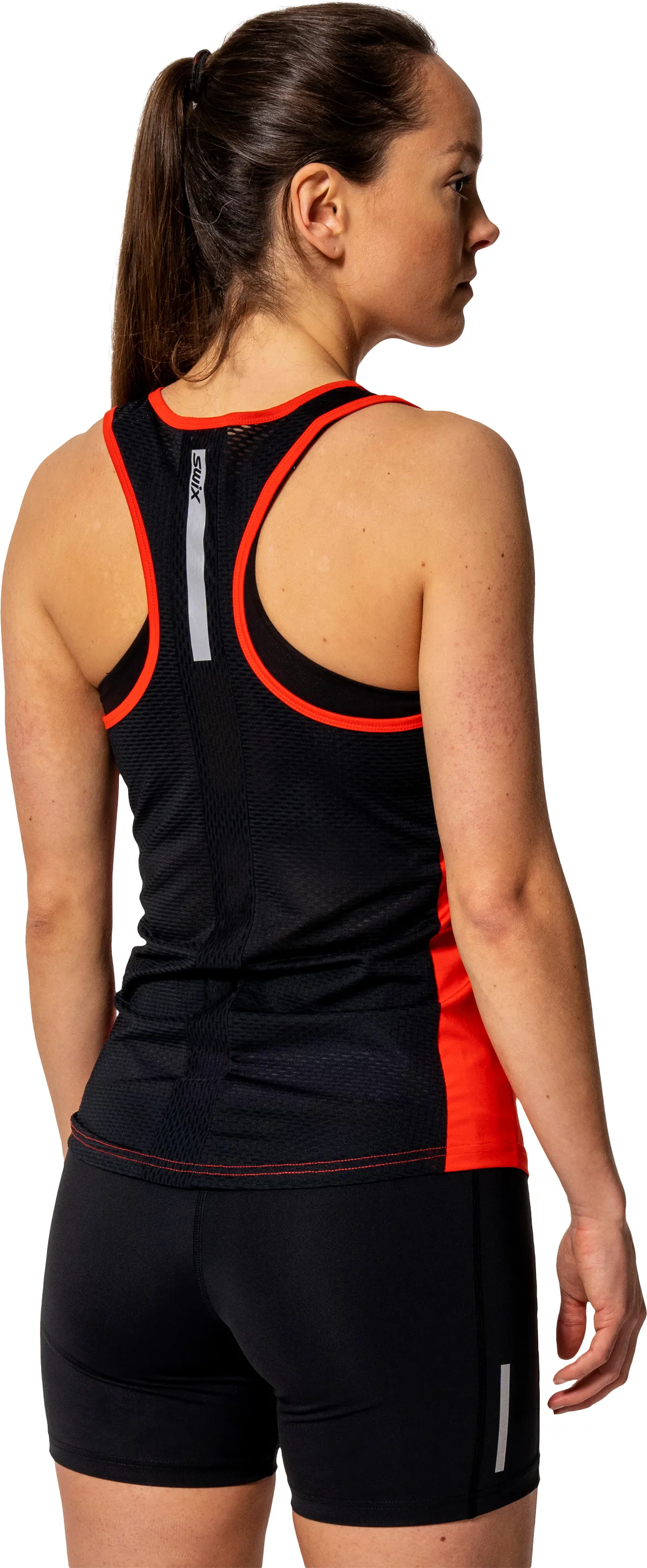 Swix Women's Roadline Singlet Fiery Red