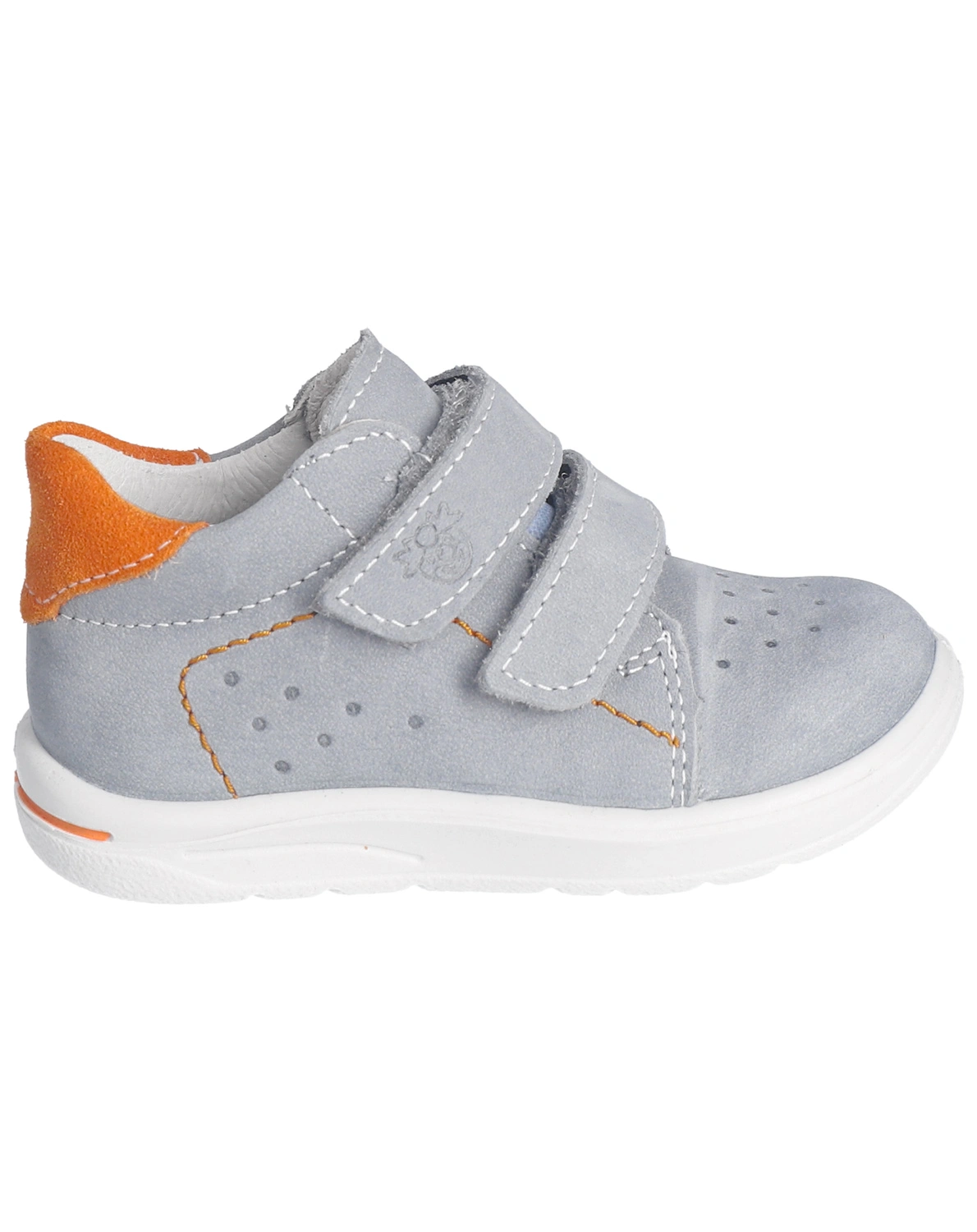 Klett-Lauflernschuhe LAAS in calcite/orange