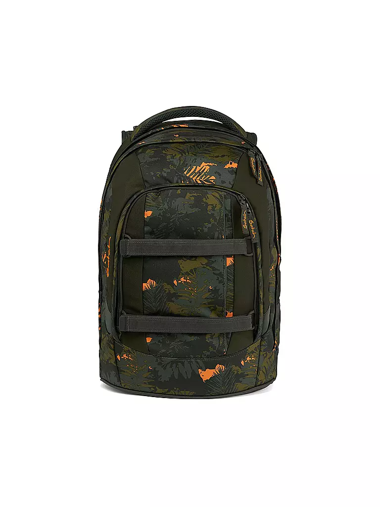 SATCH Schulrucksack Satch Pack Jurassic Jungle dunkelgrün