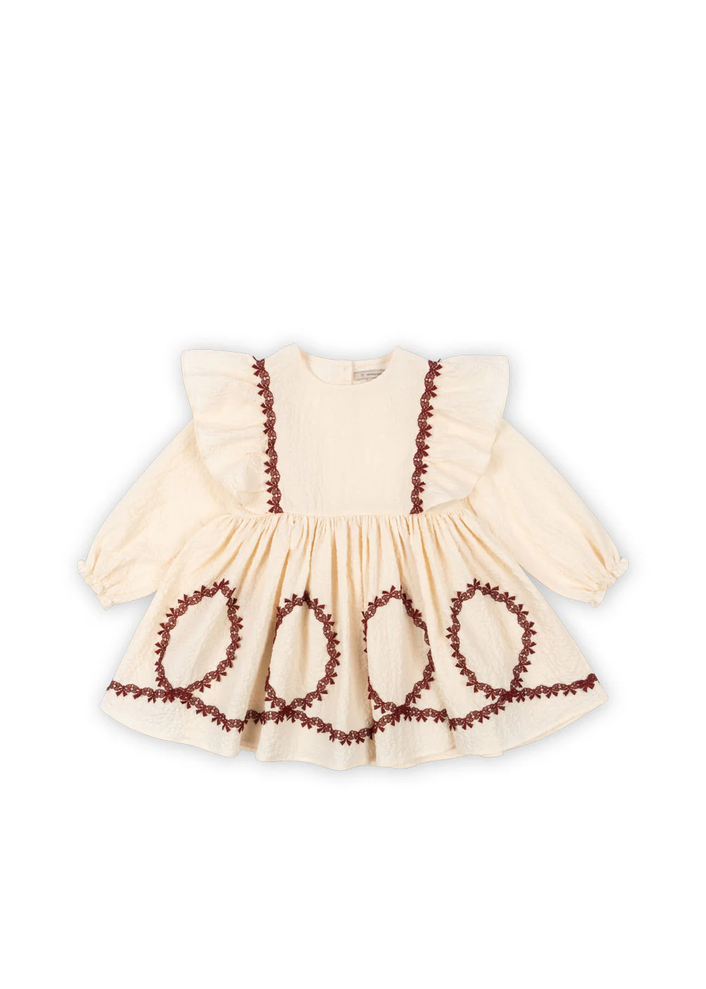 Fee kjole - buttercream - 12M