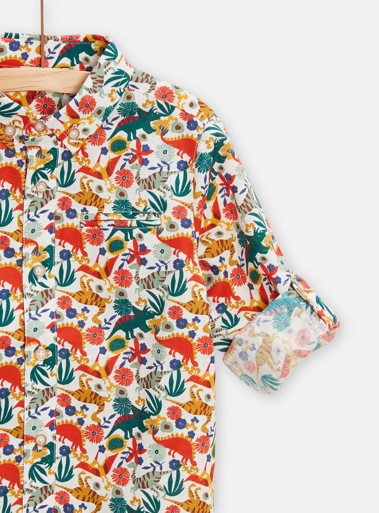 Chemise imprimé dinosaure pour garçon