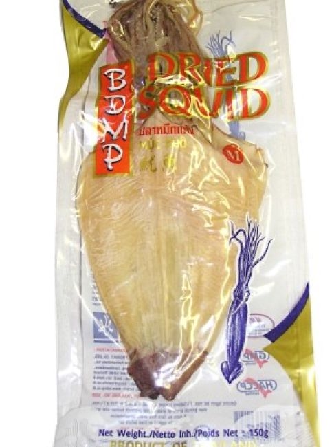 BDMP Gedroogde Inktvis zonder Vel (M) 150g