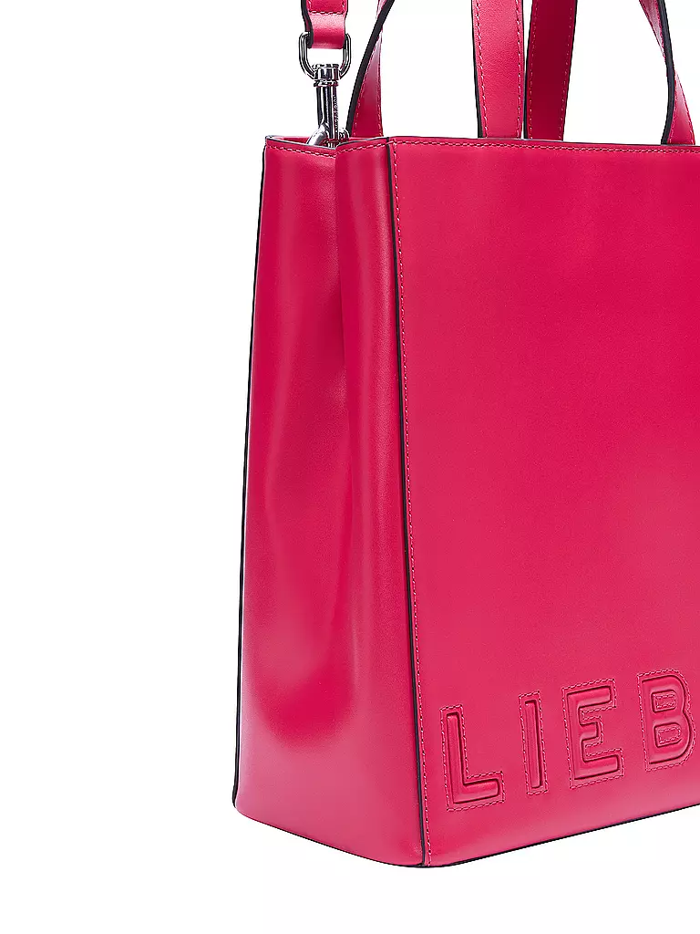 LIEBESKIND BERLIN Ledertasche - Tote Bag PAPER BAG  Small pink