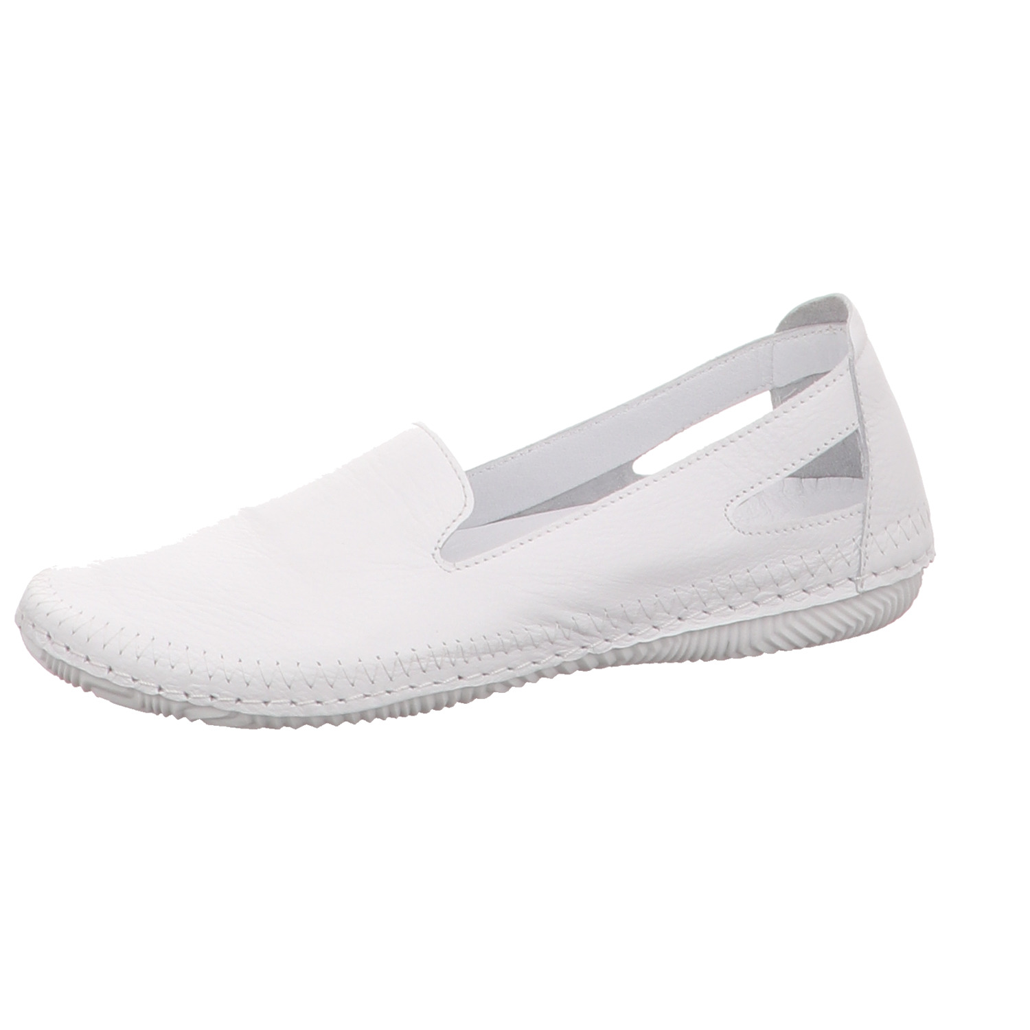 elbandi Slipper weiß weiss/weiss kombi