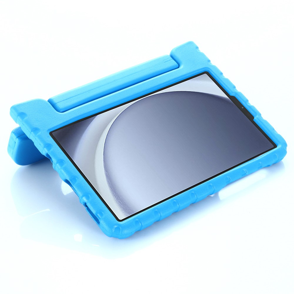 Samsung Galaxy Tab A11 / A9 Stossfeste Kinder Schaumstoff Hülle   Griff   Standfunktion - Blau