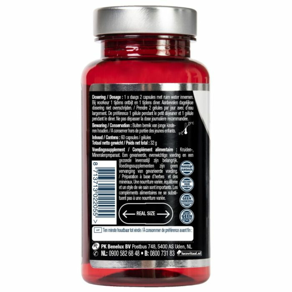 Lucovitaal Groene Thee Ideaal Gewicht 60 capsules