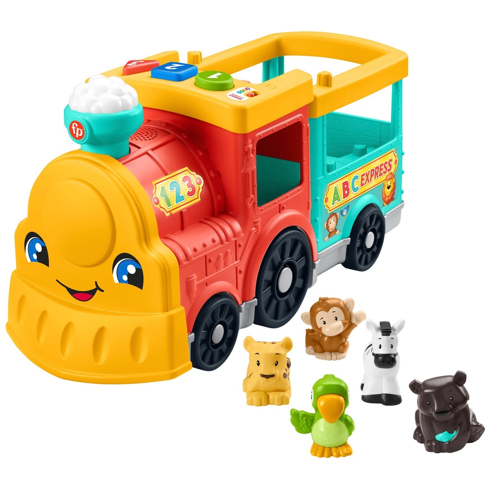 Fisher-Price Little People Großer ABC-Tierzug Spielzeug