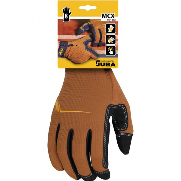 Juba Luvas de Trabalho Tátil Pele Sintética/spandex Tamanho 10 - ELK80824
