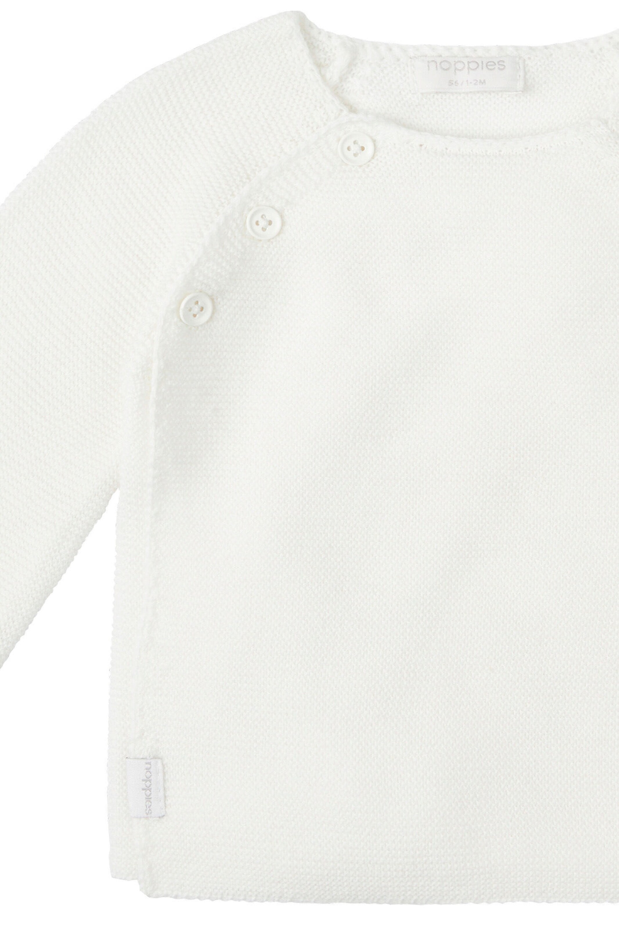 Noppies Baby Strickjacke Pino White