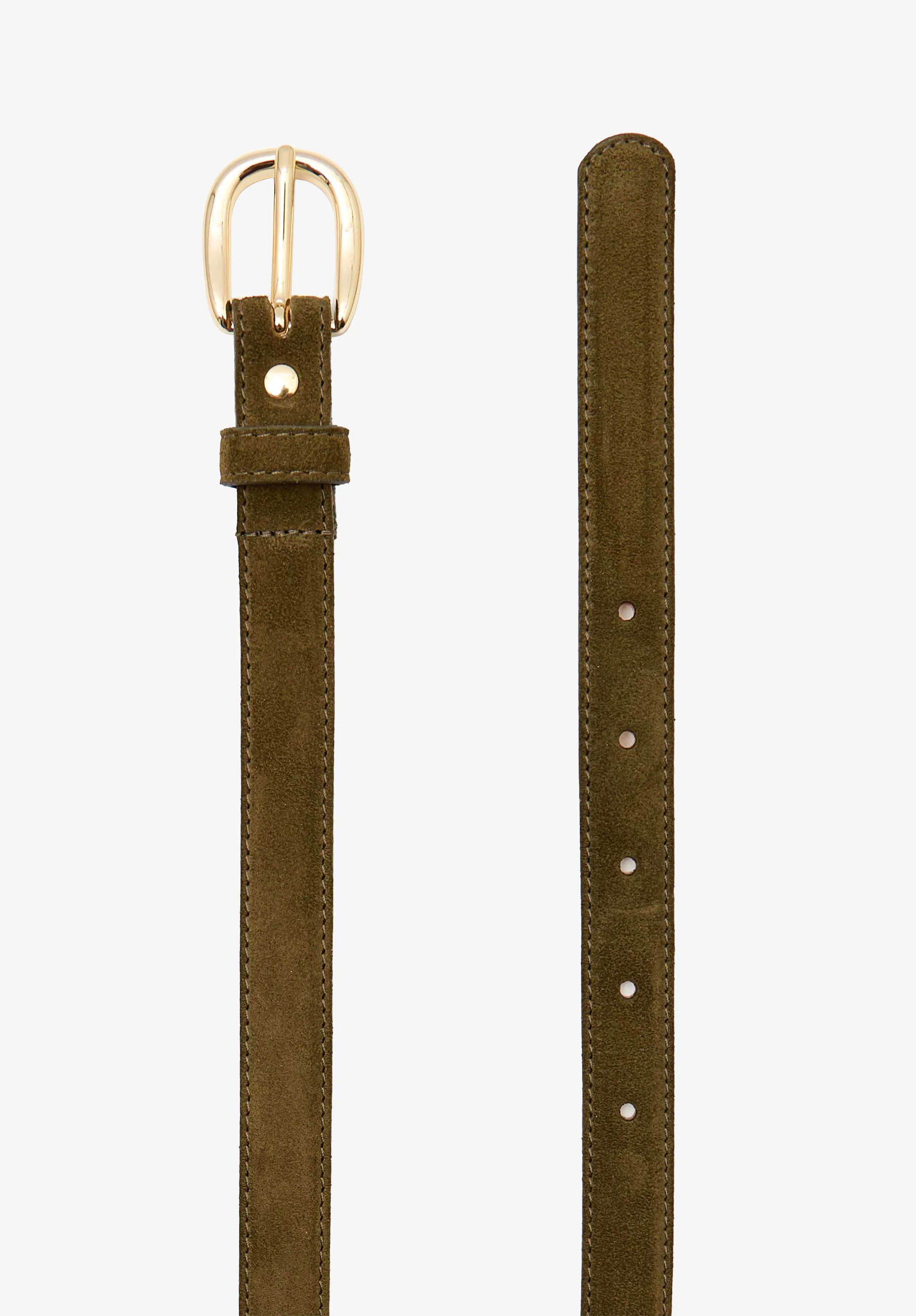 Ceinture Rosette - Kaki fonce