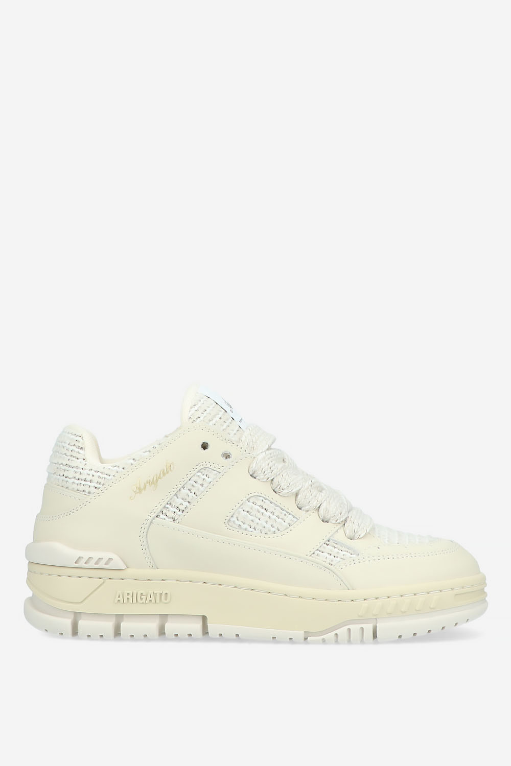 Area lo leather/fabric sneakers