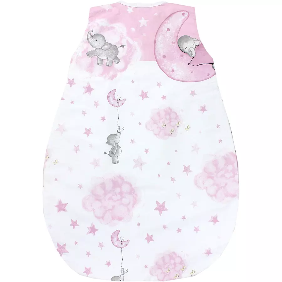 TupTam Baby Sommer Schlafsack Ärmellos Unwattiert grauweiß