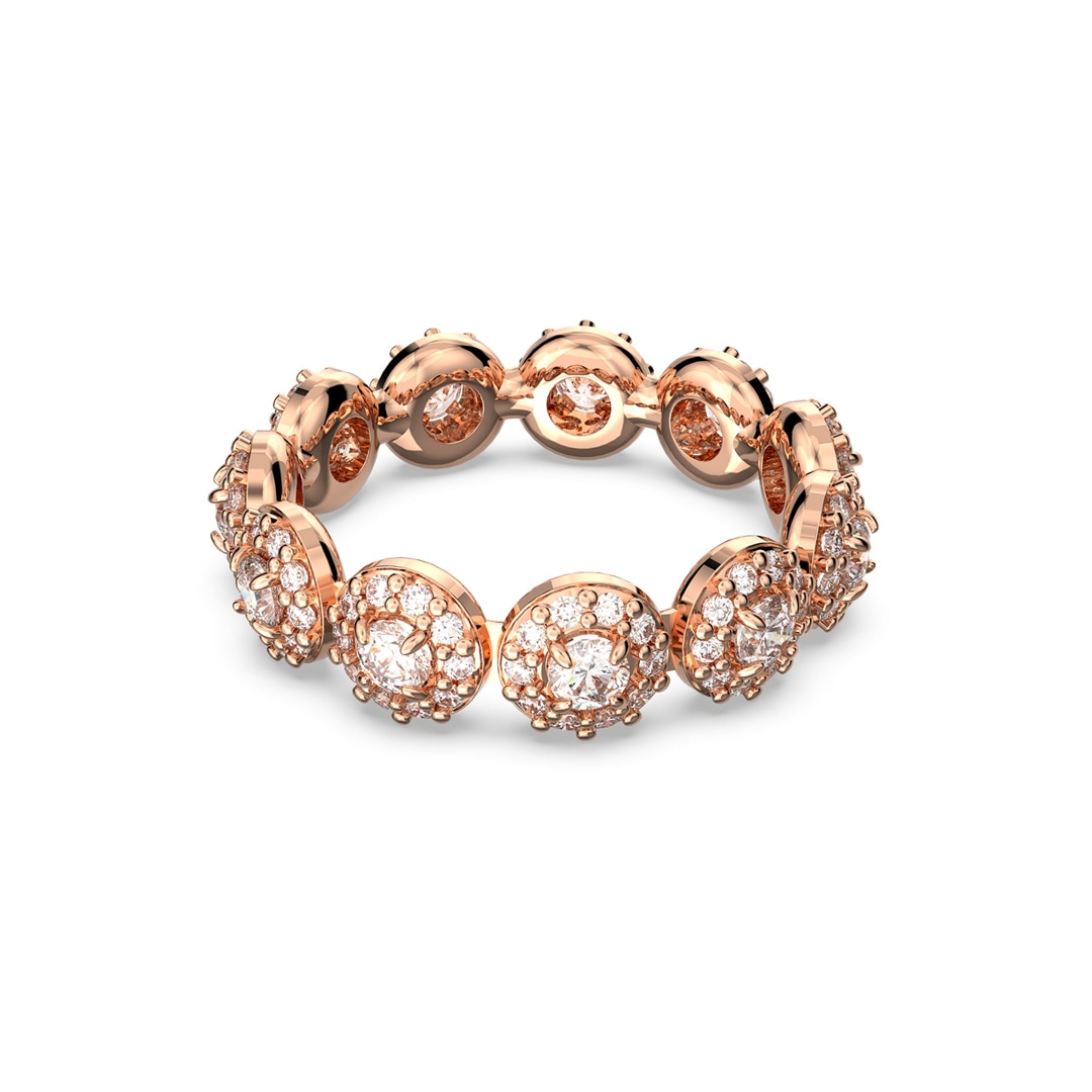 Swarovski Constella Ring Pavé, Weiss, Roségold Legierungsschicht