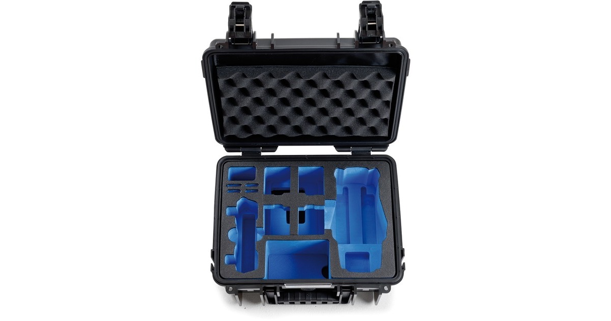 B&Woutdoor.case type 3000 DJI Mavic 2 koffer  (Zwart)