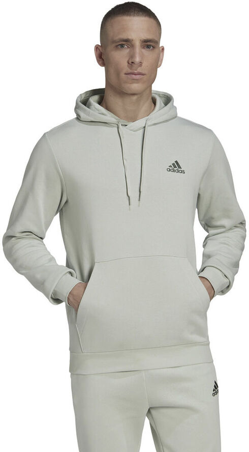 adidas Essentials Fleece hættetrøje Hvid