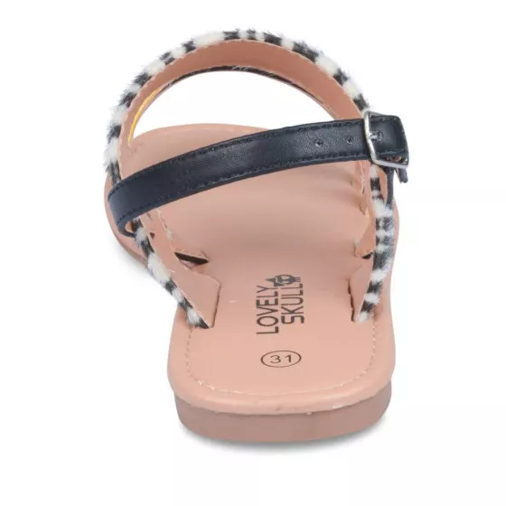 Sandales NOIR LOVELY SKULL