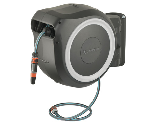 GARDENA RollUp XL wandslangenbox, exclusief, inclusief Classic Multi-Showerkop