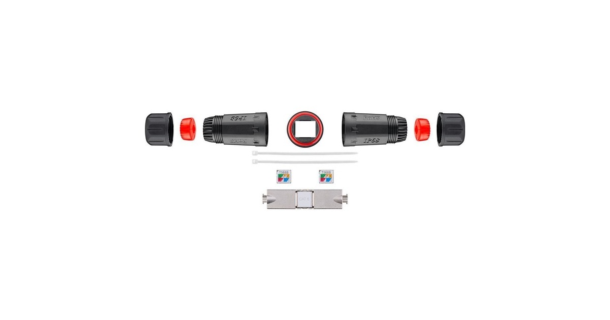 goobayKabelconnector koppeling  (Zwart)