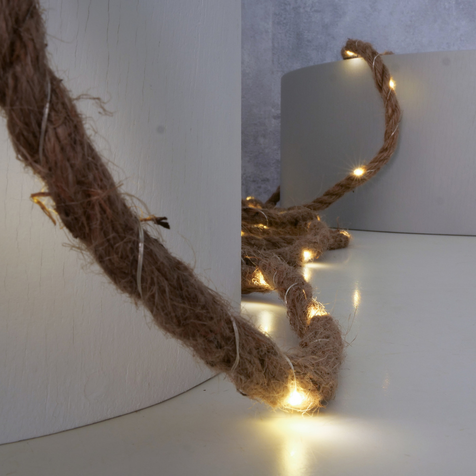 Lichterkette - natur - mit Timer