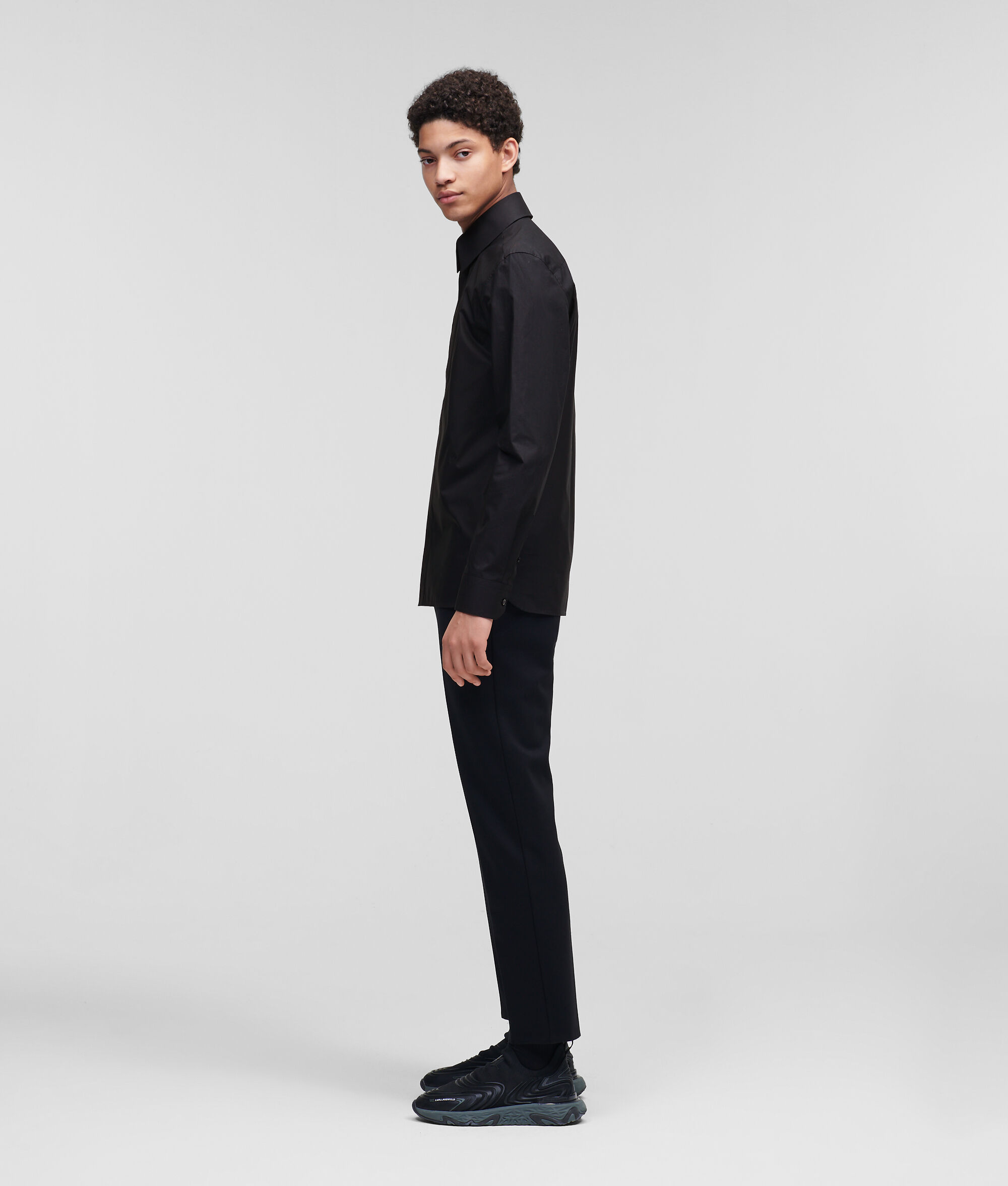 CHEMISE EN POPELINE KARL CLASSIQUE