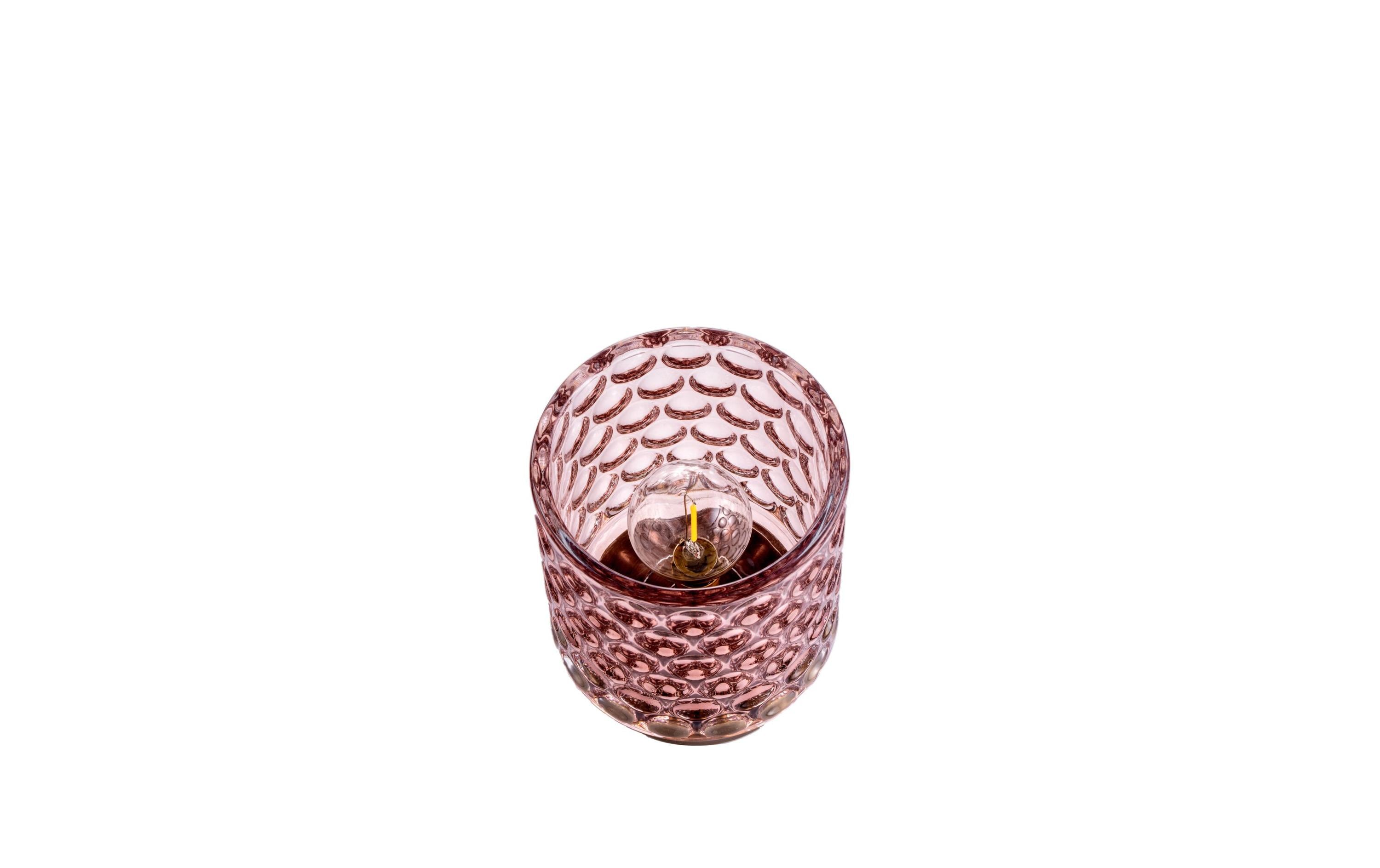 Tischleuchte Bright Glamour, E14, MehrfarbigLeuchte aus Glas/Metall