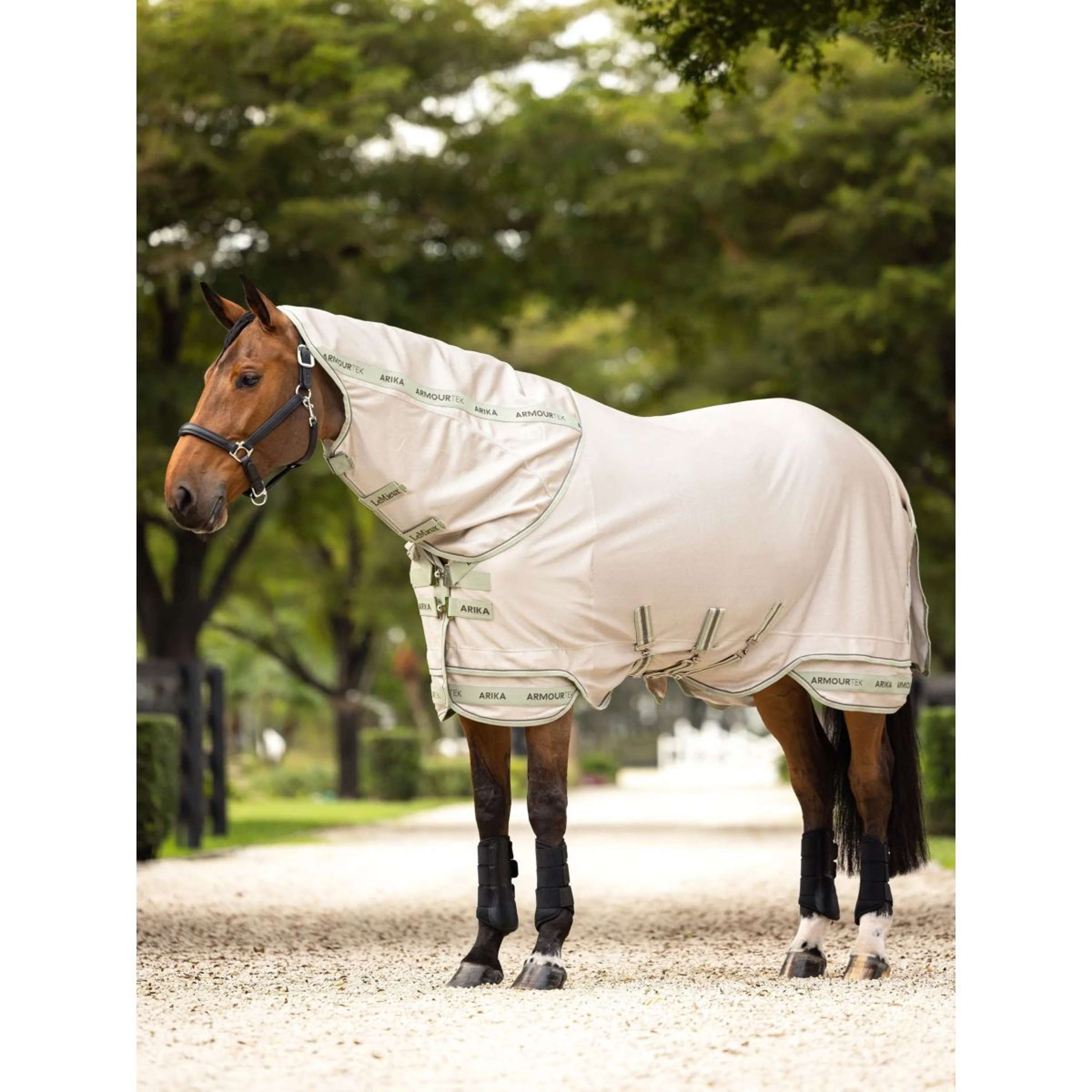 LeMieux Vliegendeken Arika Armour-Tek SS25 Stone/Fern
