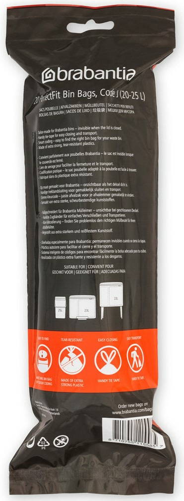 Brabantia 20 Müllbeutel PERFECTFIT