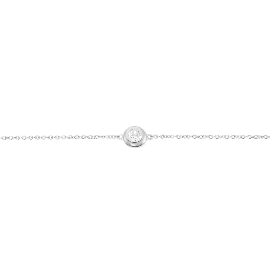 Bracelet Argent Blanc Laureano Oxyde De Zirconium